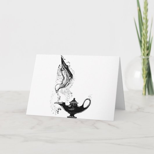 Magische Lamp Kaart (Voorkant)