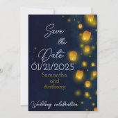Magische Lantaarns Bruiloft Save the Dates Save The Date (Voorkant)