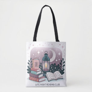 Magische Late Night Reading Club Lantaarn Book Sta Draagtas