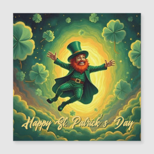 Magische Leprechaun St. Patrick's Day Kunst