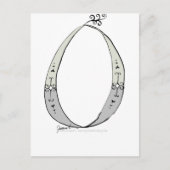 Magische letter O van tony fernandes-ontwerp Briefkaart (Voorkant)