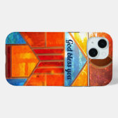 Magische lichtstroom uit de ramen van de kerk Case-Mate iPhone case (Achterkant (horizontaal))