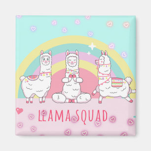 Magische Llamas Magneet