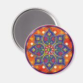 Magische Mandala - Magneet (Voorkant / Achterkant)