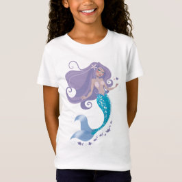 Magische Meisjes T-shirt Mooie Zeemeermin Prinses