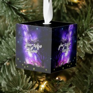 Magische Melkweg Kubus Ornament