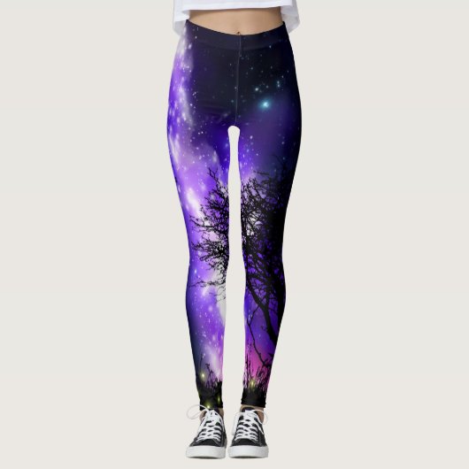 Magische Melkweg Leggings (Voorkant)