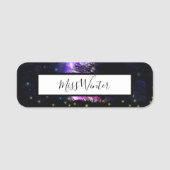 Magische Melkweg Naam Tag (Voorkant)