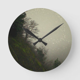 Magische Mistbosheuvel Ronde Klok