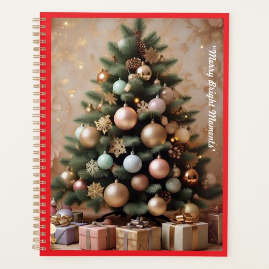 "Magische momenten van Kerstmis" Planner (Voorkant)