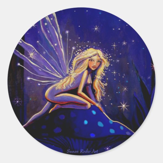 Magische Moonlight Faery Stickers (Voorkant)