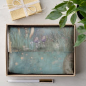 Magische Moonlit Fairy Tuin Decoupage Tissuepapier (Geschenk)