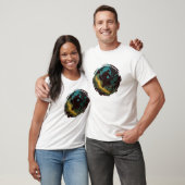 Magische Mountain Biking Adventure Trail Scene T-shirt (Unisex)