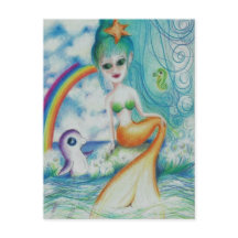 Magische mystische zeemeermin