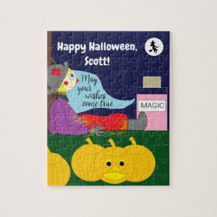 Magische nacht - Halloween: Legpuzzel