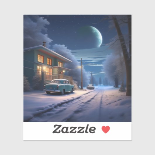 Magische nacht sticker (Vel)