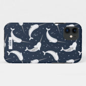 Magische Narwhals in de ruimte Case-Mate iPhone Case (Achterkant (horizontaal))