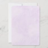 Magische Natuur Landschap Birthday Invite Kaart (Achterkant)