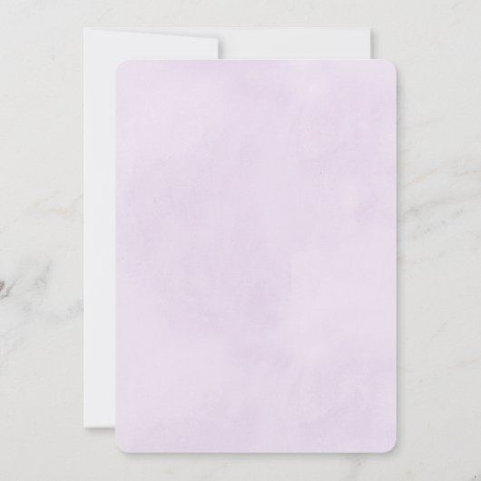 Magische Natuur Landschap Birthday Invite Kaart (Achterkant)