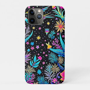 Magische Neon Forest Night Dream Design iPhone 11 Pro Hoesje