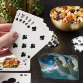 Magische Night Scene Fantasy Art Pokerkaarten (Insitu)