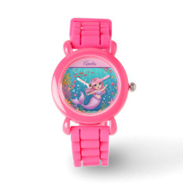 Magische onderwater zeemeermin Kinder horloge