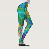 Magische onderwaterkleurige kleuren  leggings (Rechts)