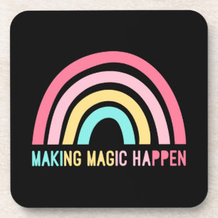 Magische overwinning bier onderzetter