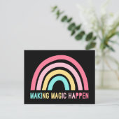 Magische overwinning briefkaart (Staand voorkant)