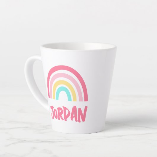 Magische overwinning latte mok (Linkerhoek)