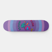 Magische paddenstoel - EoR-skateboards Skateboard (Horizontaal)