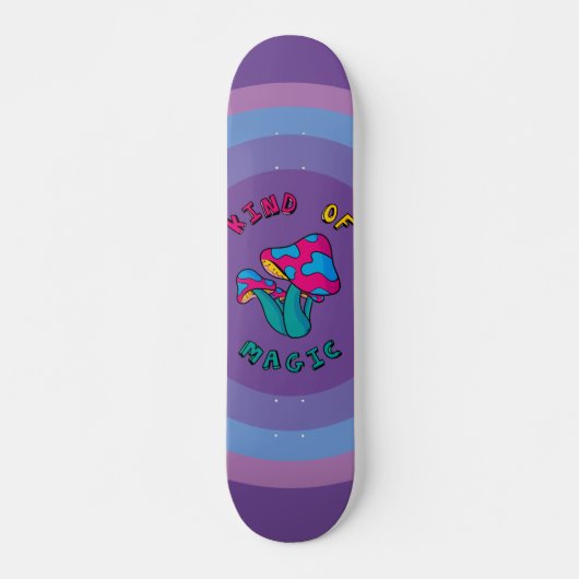 Magische paddenstoel - EoR-skateboards Skateboard (Voorkant)