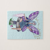 Magische paddenstoel legpuzzel (Horizontaal)