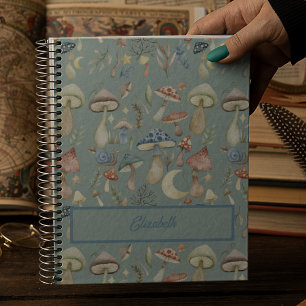 Magische paddenstoel Mystical Hygge op maat Notitieboek