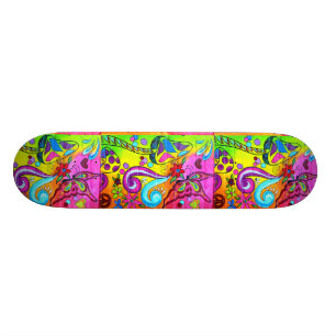 magische paddenstoel skateboard