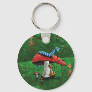 Magische paddenstoel sleutelhanger
