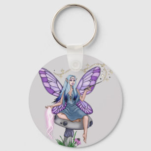 Magische paddenstoel sleutelhanger