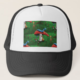 Magische paddenstoel trucker pet