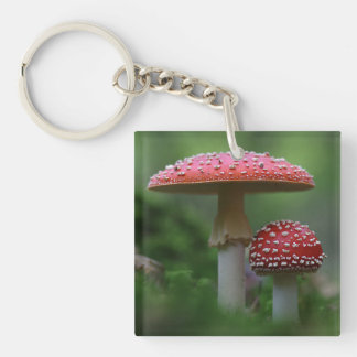 Magische paddenstoelen Acrylische Sleutelhanger