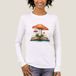 Magische Paddenstoelen & Boek – Fantasie Natuur Il Tri-Blend Shirt