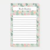 Magische paddenstoelen Forest CUSTOM Notitieblok G Post-it® Notes (Voorkant)