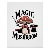 Magische Paddenstoelen Goochelaar