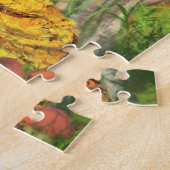 Magische paddenstoelen Koningin Fantasy Fairytale Legpuzzel (Zijkant)