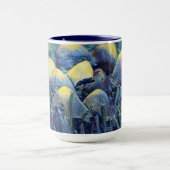 Magische paddenstoelen Moonlight op paddenstoelen Mok (Midden)