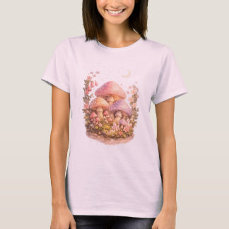 Magische Paddenstoelen Pastel Fee Cottagecore Sfee T-shirt