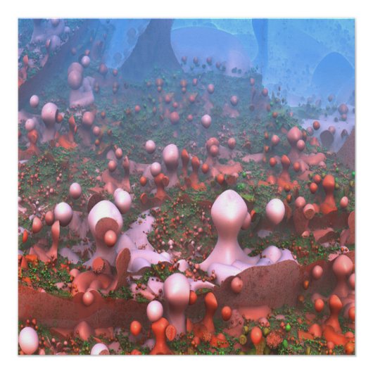 Magische Paddenstoelen Perfect Poster (Voorkant)