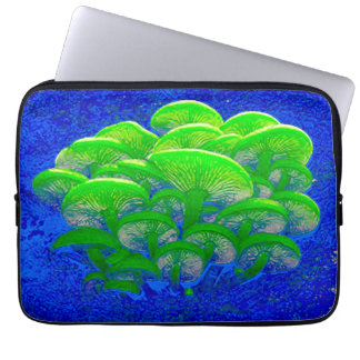 Magische paddenstoelen Psychedelic Digital Art Laptop Sleeve