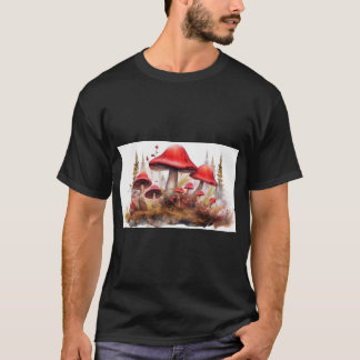 Magische paddenstoelen t-shirt