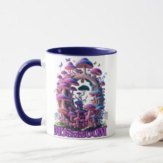 Magische Paddestoel Wonderland Enchanting Fantasy  Mok
