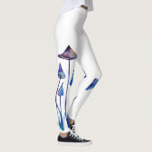 Magische paddestoelen Aangepaste Leggings (Rechts)